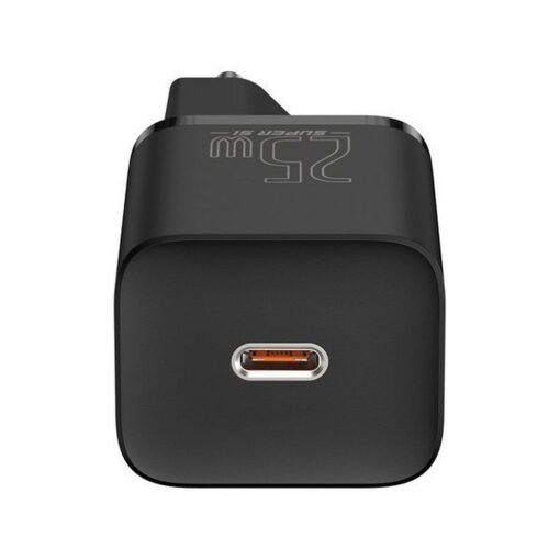 BASEUS Netz-Ladegerät Typ C + Kabel Typ C auf Typ C PD QC3.0 3A 25W TZCCSUP-L01 schwarz – Bild 6