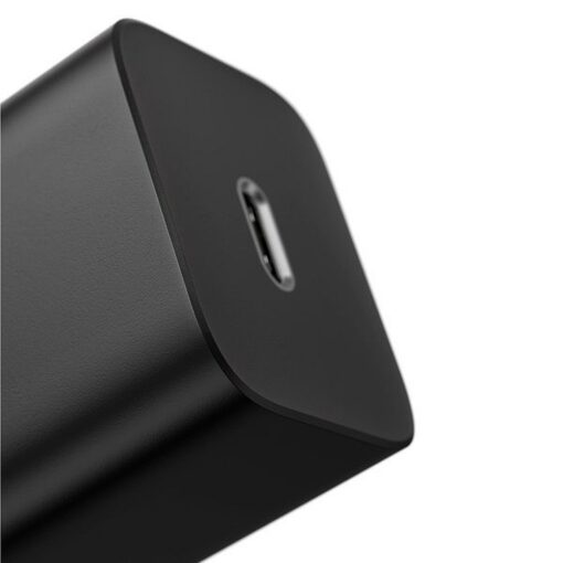 BASEUS Netz-Ladegerät Typ C + Kabel Typ C auf Typ C PD QC3.0 3A 25W TZCCSUP-L01 schwarz – Bild 7