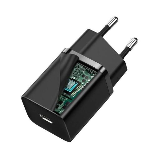 BASEUS Netz-Ladegerät Typ C PD QC3.0 3A 30W CCSUP-J01/CCCJG30CE schwarz – Bild 7