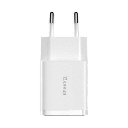 BASEUS wall charger 2 x USB A 2,1A 10,5W CCXJ010202 white – Bild 6