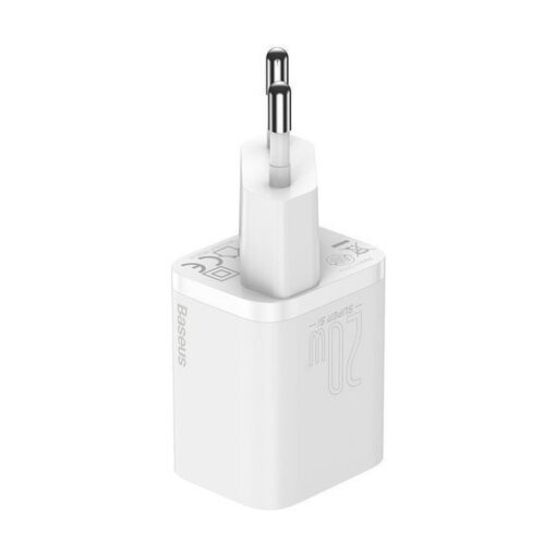BASEUS wall charger Type C PD QC3.0 20W Super Si CCSUP-B02 white – Bild 4