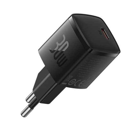 BASEUS wall charger Type C PD 30W GaN Cube Pro black – Bild 3