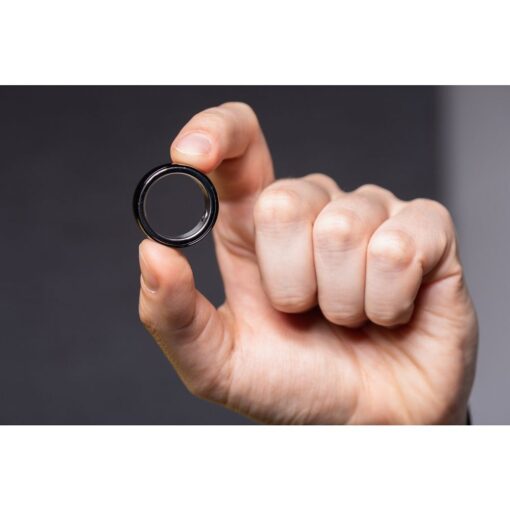 Smart Ring R8- intelligenter Keramikring mit Ladestation Größe 18mm schwarz – Bild 12