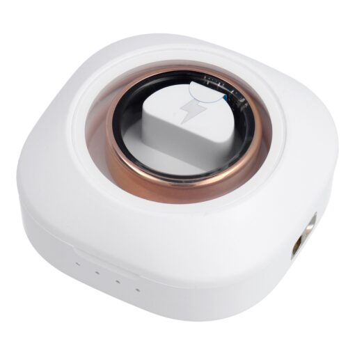 Smart Ring R11M- Smart Ring aus Stahl mit Ladestation Größe 10 (19,8mm) gold – Bild 5