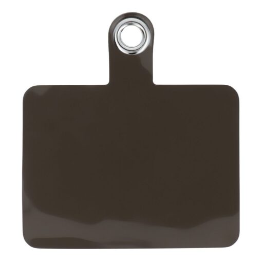Anhänger Telefoneinsatz / mittelweich - schwarz