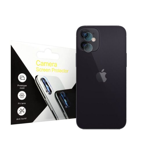 Panzerglas ohne Logo Camera Cover - für Iphone 12 6,1"