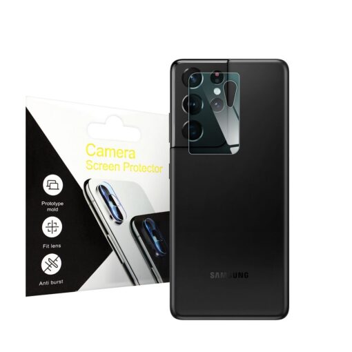 Panzerglas ohne Logo Camera Cover - für Samsung S21 Ultra