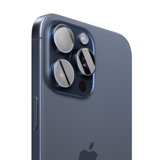Panzerglas ohne Logo Camera Cover - für Iphone 15 Pro Max – Bild 3