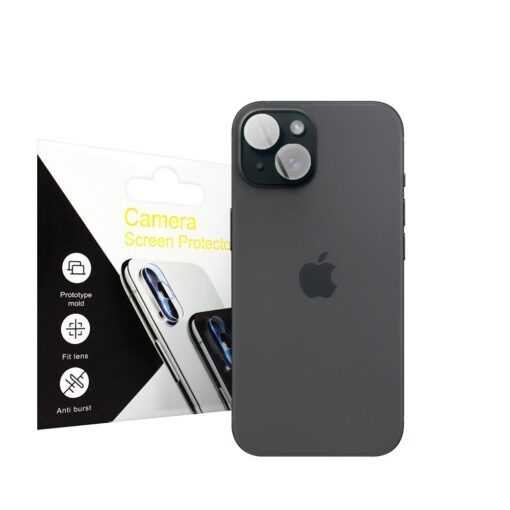 Panzerglas ohne Logo Camera Cover - für Iphone 15 Plus