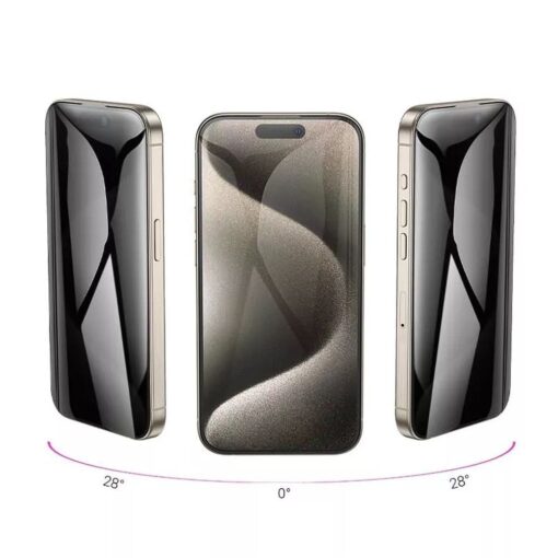 HOCO tempered glass 360-degree for IPHONE 15 – Bild 5
