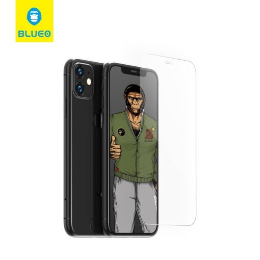 Mr. Monkey Gehärtetes Glas 5D - für Samsung Galaxy A14 4G / A14 5G schwarz (Strong Lite) – Bild 3