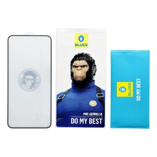 5D Mr. Monkey Glass - für Samsung Galaxy S24 schwarz (Strong Lite) – Bild 6
