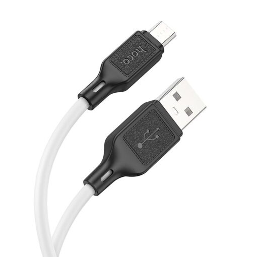 HOCO cable USB A to Micro USB 2,4A X90 1m white