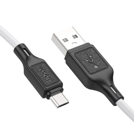 HOCO cable USB A to Micro USB 2,4A X90 1m white – Bild 3