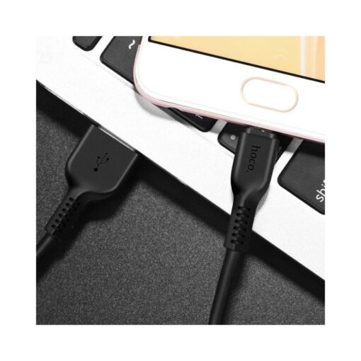 HOCO cable USB kabel Flash Typ C X20 2 m Schwarz – Bild 3