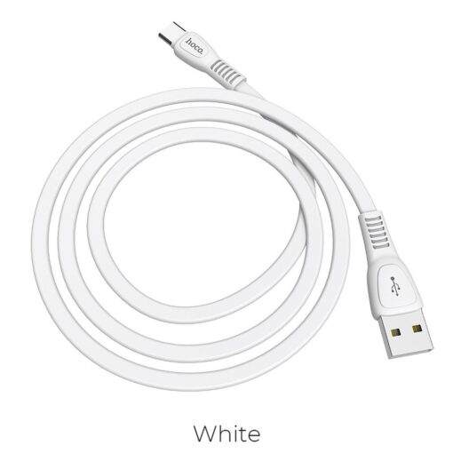 HOCO cable USB kabel Noah Typ C X40 1 m weiss