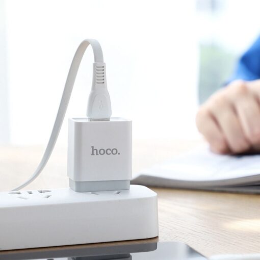 HOCO cable USB kabel Noah Typ C X40 1 m weiss – Bild 6
