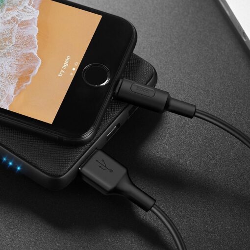 HOCO kabel SOARER für Lightning 8-pin X25 schwarz – Bild 6