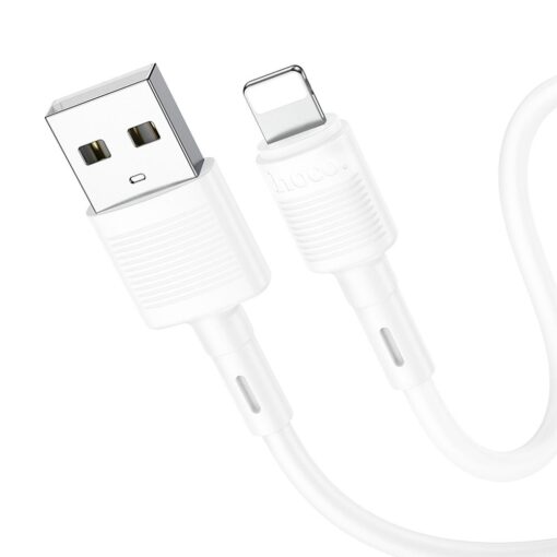 HOCO USB A zu Lightning 2.4A Kabel X83 1 m weiß