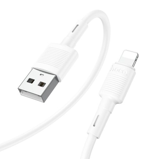 HOCO USB A zu Lightning 2.4A Kabel X83 1 m weiß – Bild 3