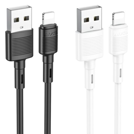 HOCO USB A zu Lightning 2.4A Kabel X83 1 m weiß – Bild 5