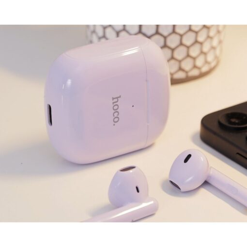 EOL HOCO kabelloser Bluetooth-Kopfhörer TWS EW19 Plus lila – Bild 5