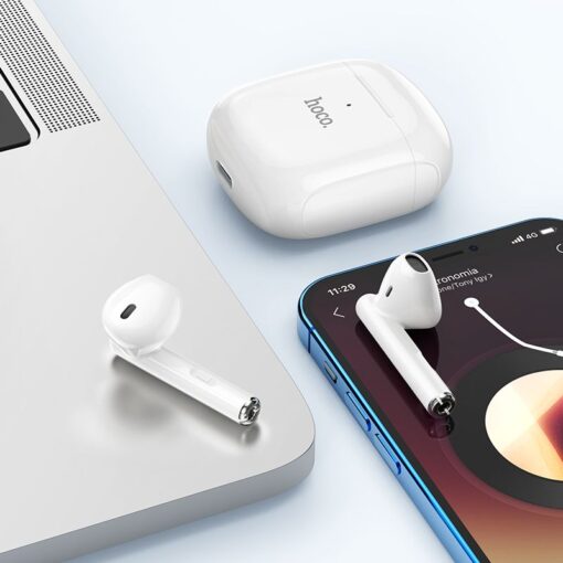 EOL HOCO kabelloser Bluetooth-Kopfhörer TWS EW19 Plus weiß – Bild 5