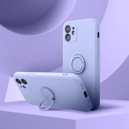 SILICONE RING für SAMSUNG Galaxy A52 5G / A52 LTE ( 4G ) / A52S violett – Bild 4