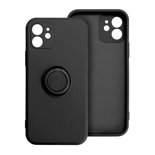 SILICONE RING für IPHONE 15 PLUS schwarz – Bild 3