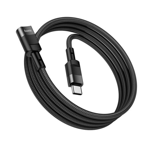 Adapter OTG USB C to USB C Hoco 3A 1,2 m U107 black – Bild 7
