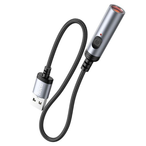 Adapter USB A to cigarette lighter Hoco 0,3 m UA30 black – Bild 3