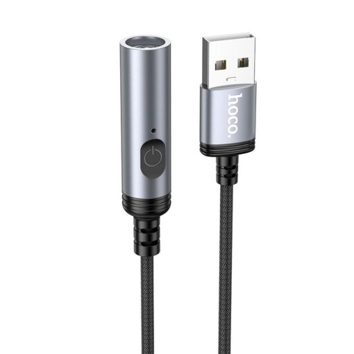 Adapter USB A to cigarette lighter Hoco 0,3 m UA30 black – Bild 5