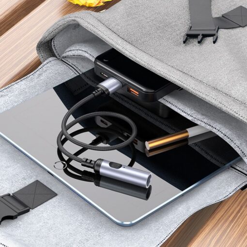 Adapter USB A to cigarette lighter Hoco 0,3 m UA30 black – Bild 9