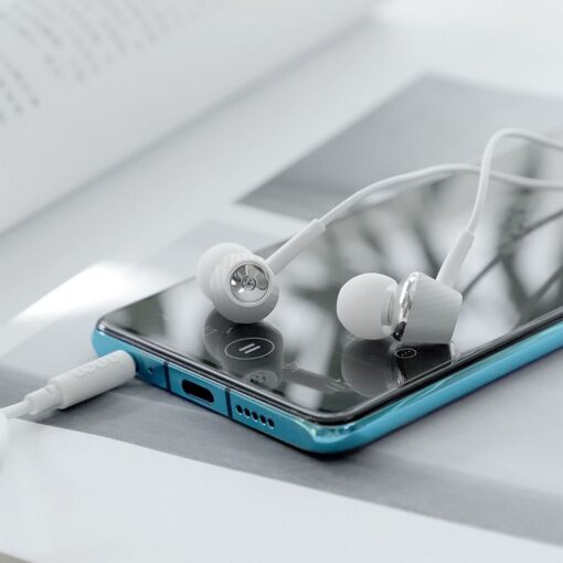 HOCO Kopfhörer bluetooth Set / In Ear Graceful universal M70 weiss – Bild 6