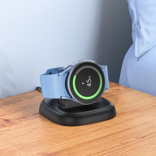 EOL HOCO induktives Ladegerät kompatibel mit Samsung Watch 2.5W CW49 schwarz – Bild 8