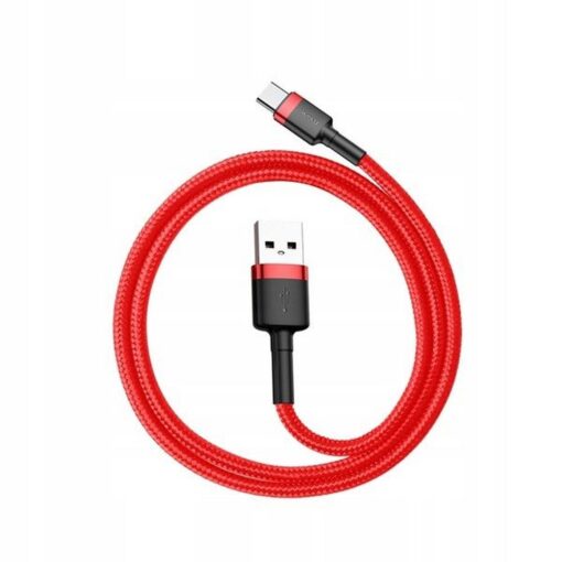 BASEUS cable USB A to Type C QC3.0 3A Cafule CATKLF-B09 0,5 m red – Bild 7