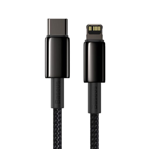 BASEUS Kabel Typ C zu Lightning PD 20W Tungsten Gold CATLWJ-01 1 m schwarz – Bild 4