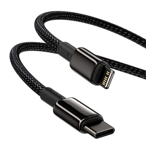 BASEUS Kabel Typ C zu Lightning PD 20W Tungsten Gold CATLWJ-01 1 m schwarz – Bild 6