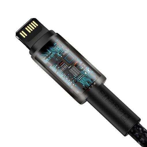BASEUS Kabel Typ C zu Lightning PD 20W Tungsten Gold CATLWJ-01 1 m schwarz – Bild 7