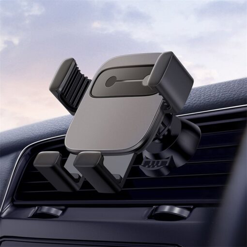 BASEUS Schwerkraft Autohalter für Kühlergrill SUYL-FK01 schwarz – Bild 4