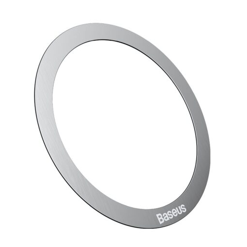 BASEUS Universalplatten kompatibel mit MagSafe PCCH000012 2 Stück silber
