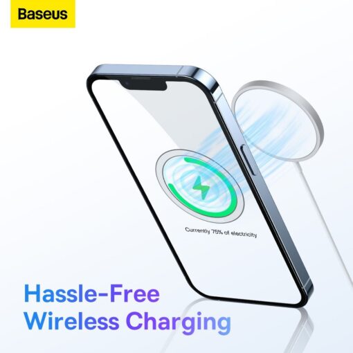 BASEUS Universalplatten kompatibel mit MagSafe PCCH000001 2 Stück schwarz – Bild 13