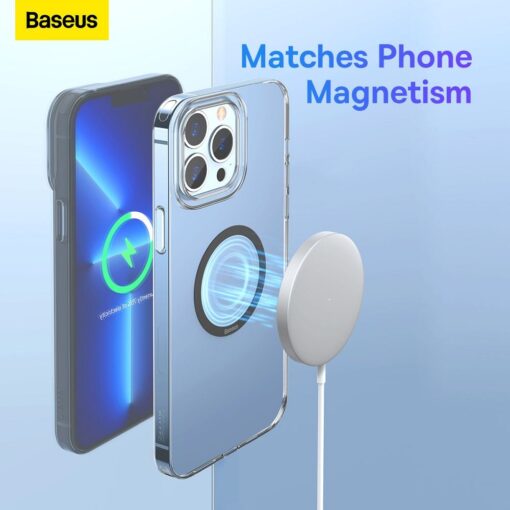 BASEUS Universalplatten kompatibel mit MagSafe PCCH000001 2 Stück schwarz – Bild 14