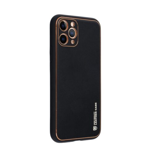 Forcell LEDER Case für IPHONE 15 PLUS schwarz – Bild 4