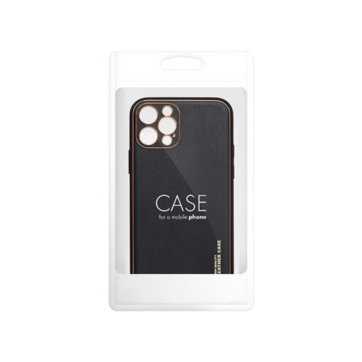 Forcell LEDER Case für IPHONE 15 PLUS schwarz – Bild 8