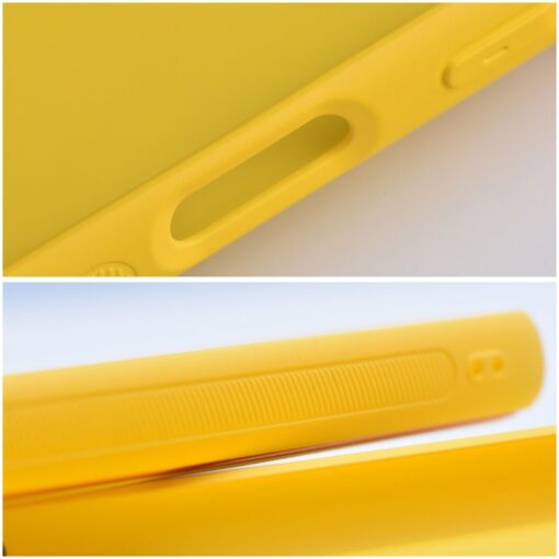 Forcell LEDER Case für IPHONE 15 PLUS gelb – Bild 6