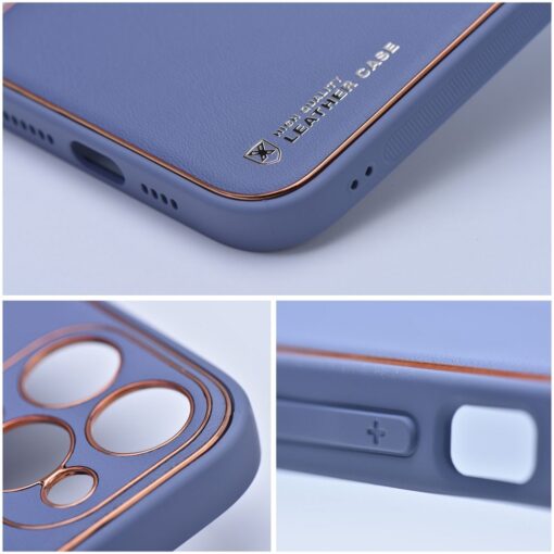 Forcell LEDER Case für SAMSUNG Galaxy S24 ULTRA blau – Bild 5