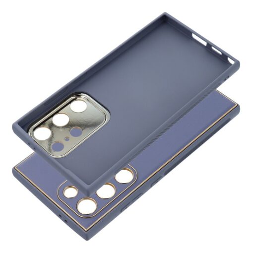 Forcell LEDER Case für SAMSUNG Galaxy S24 ULTRA blau – Bild 8