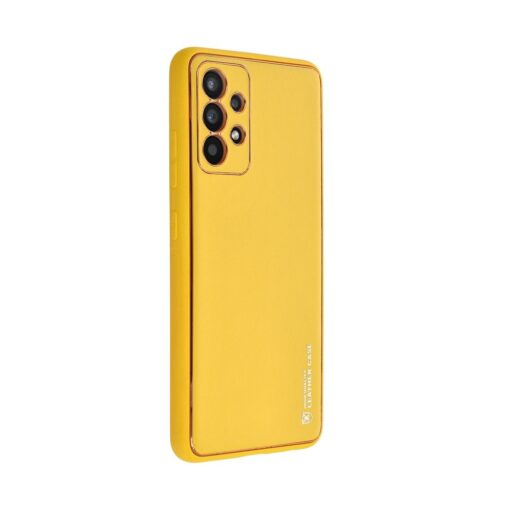 Forcell LEDER Case für SAMSUNG Galaxy S24 ULTRA gelb – Bild 3