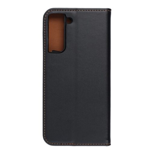 SMART PRO leder book für SAMSUNG S21 FE schwarz – Bild 3